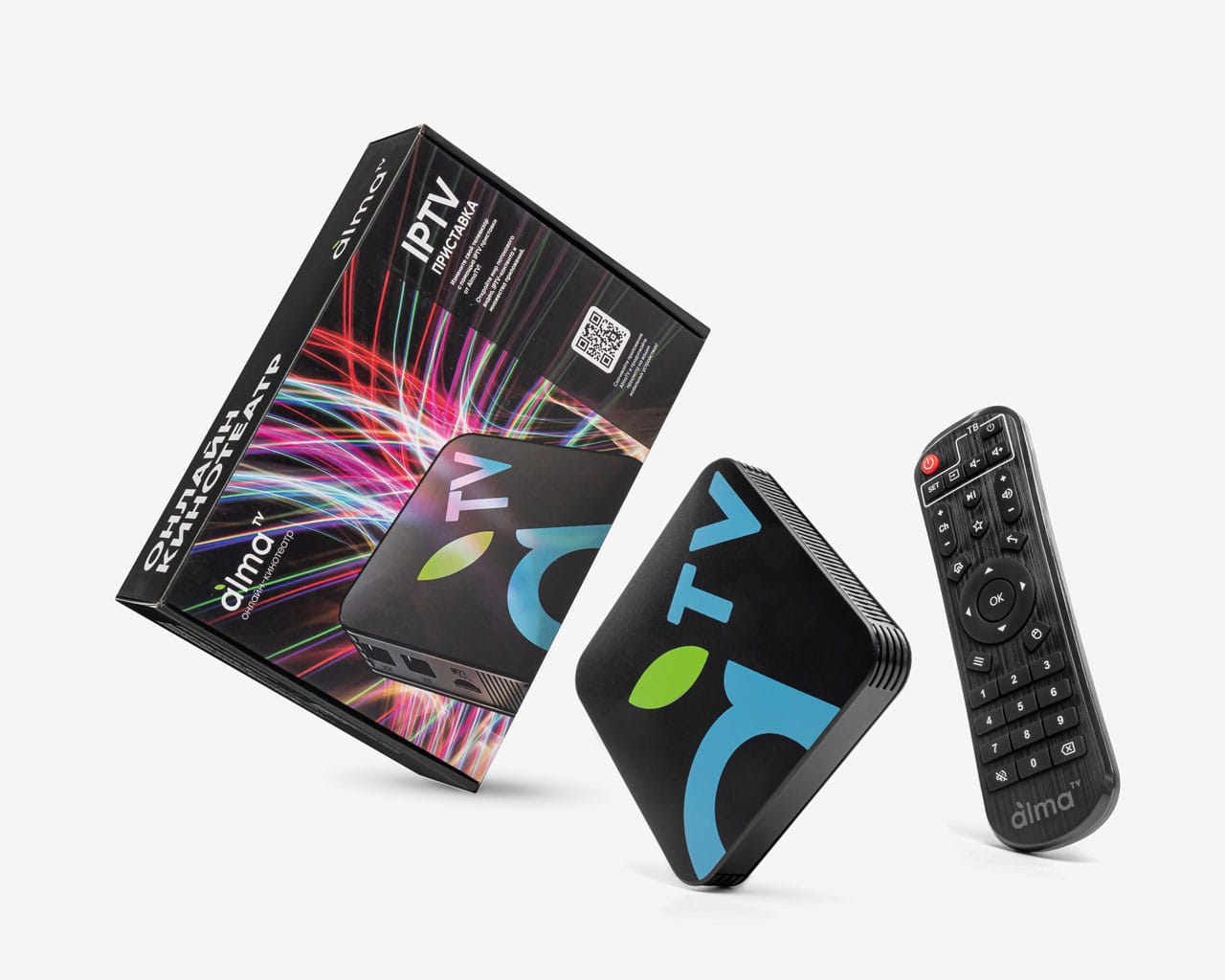 Alma TV — Retail kit STB by inext