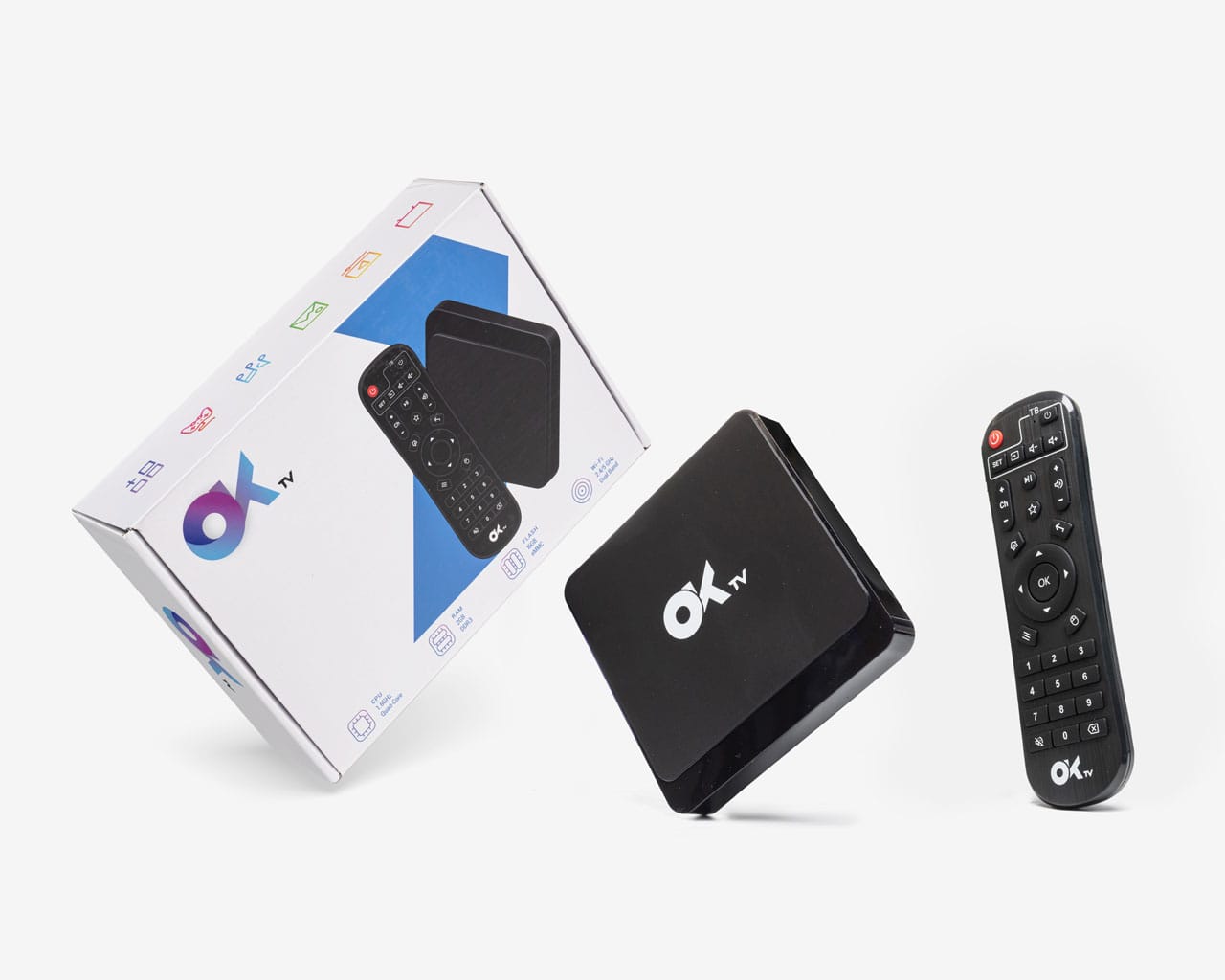OK.TV — Co-branding STB by inext
