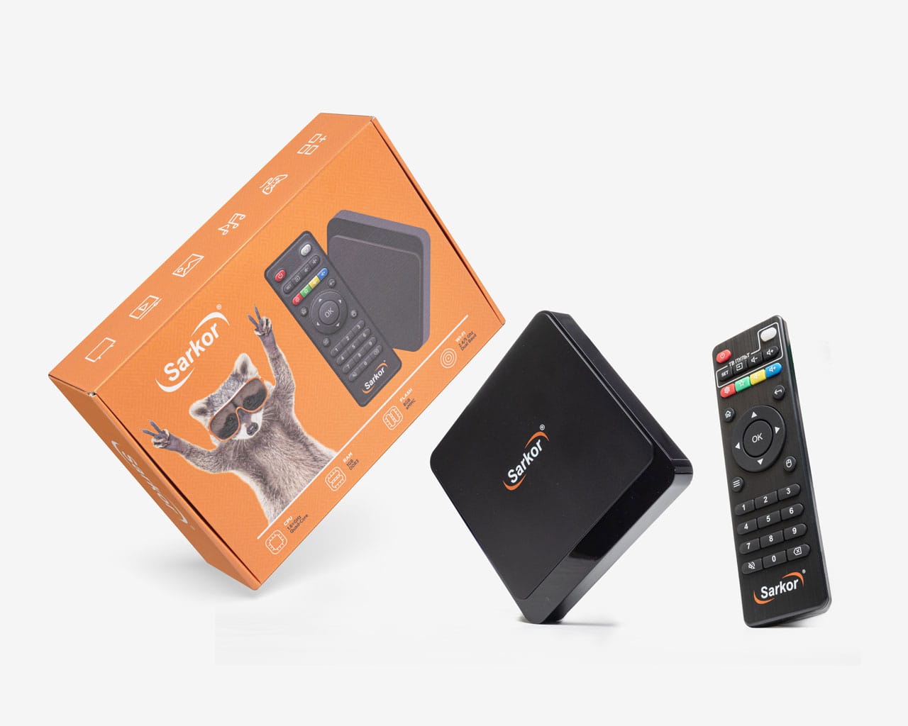 Sarkor Telecom — Custom app STB by inext