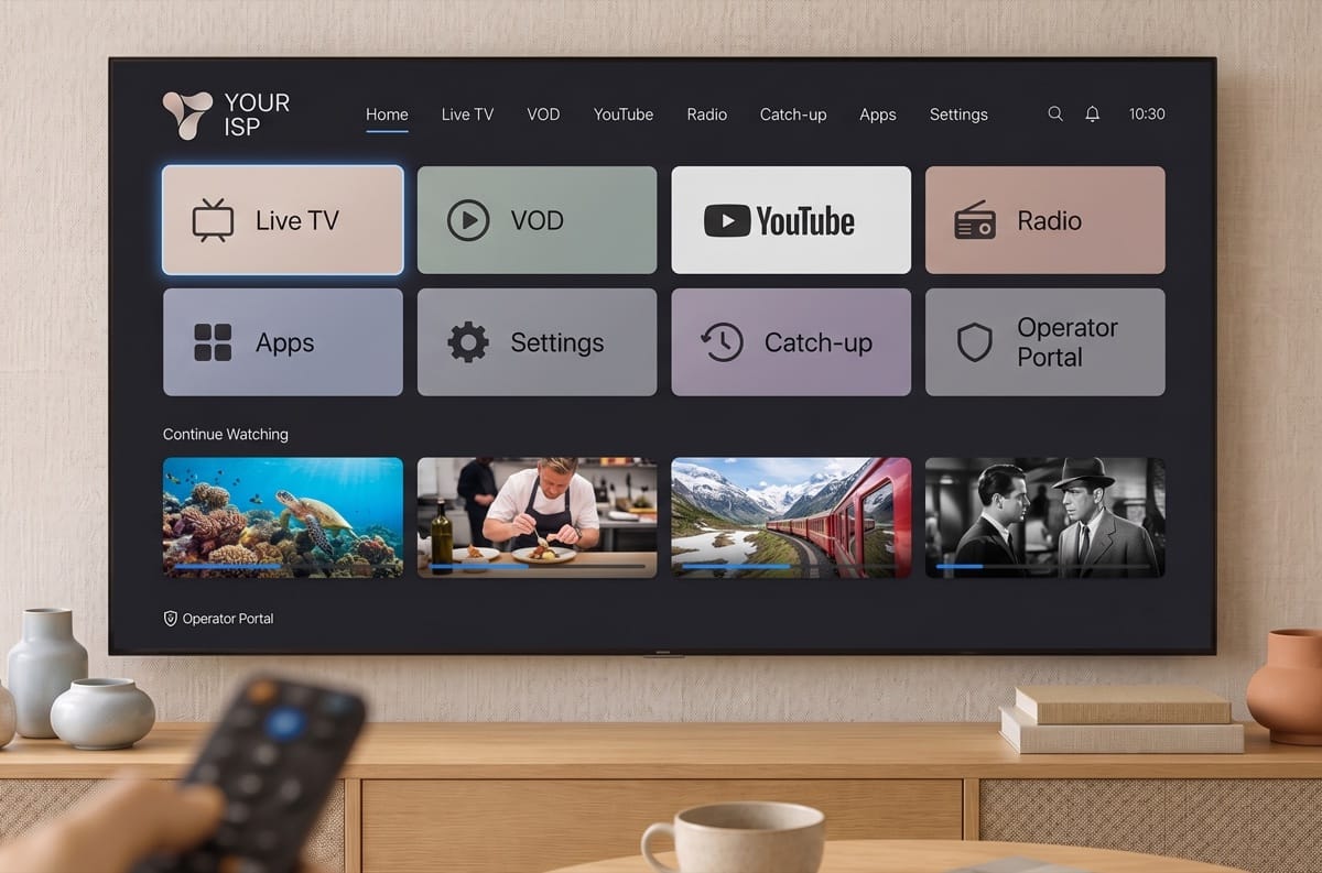 A home screen subscribers recognise as yours