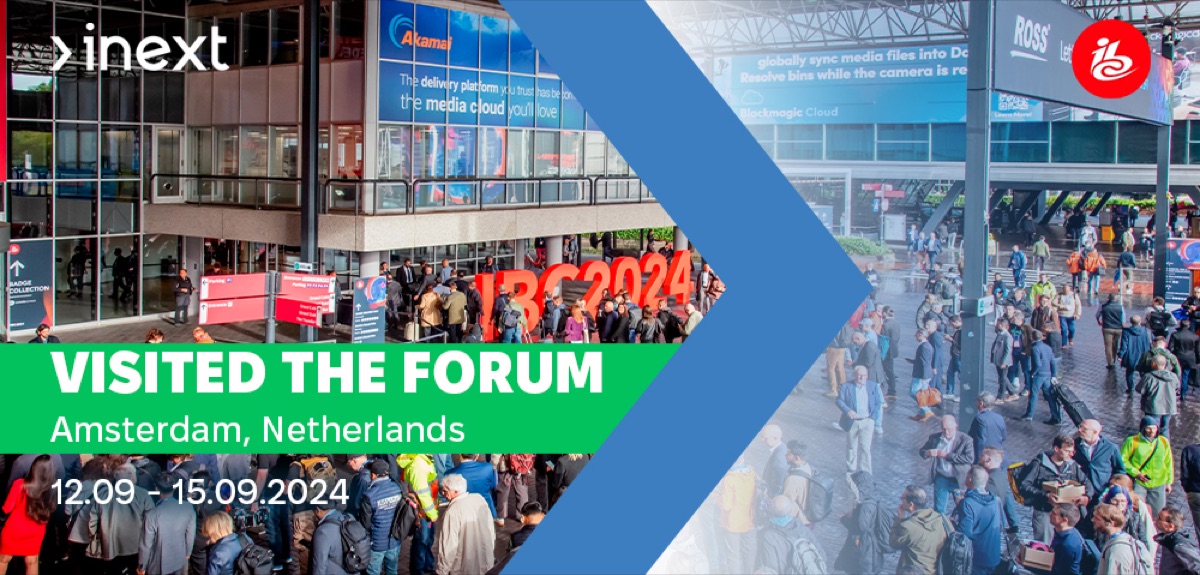 inext attends IBC 2024