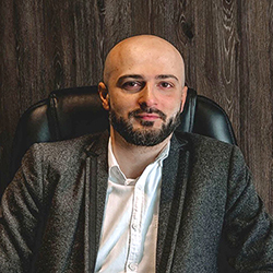 Mikhail Menabde, kierownik projektów IT w firmie SkyTel