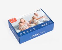 Set-top box inext TV, package