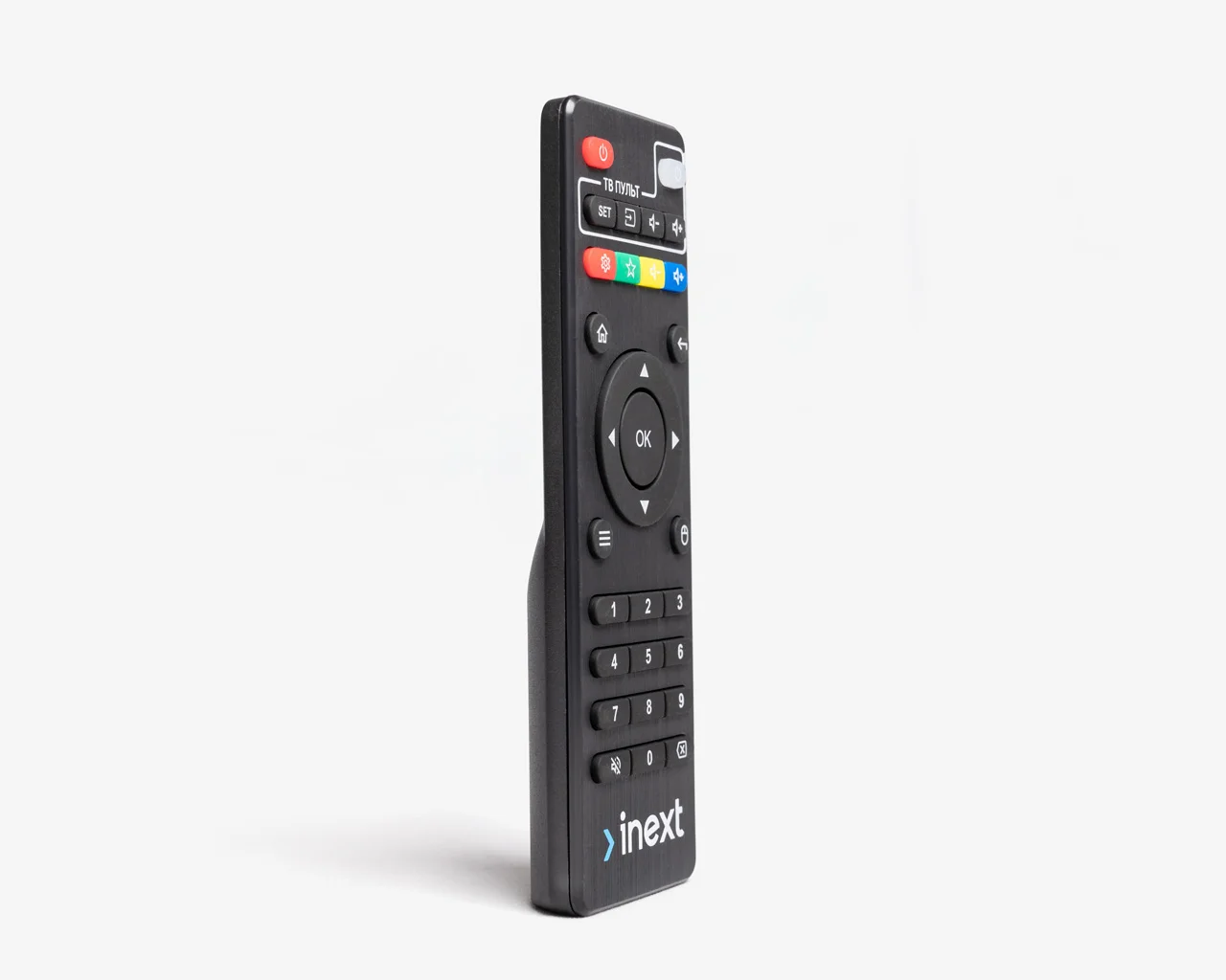 Remote control inext, side view